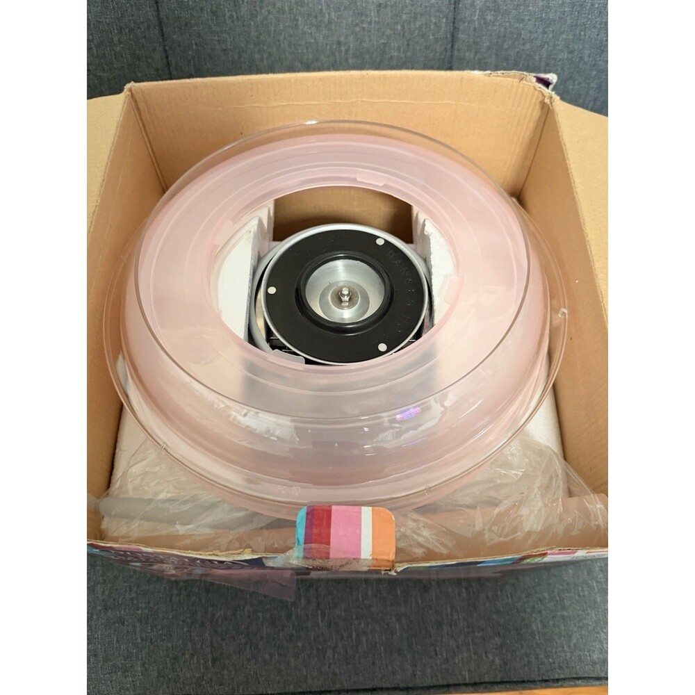 Nostalgia Electrics Hard Candy Cotton Candy Maker Machine PCM805